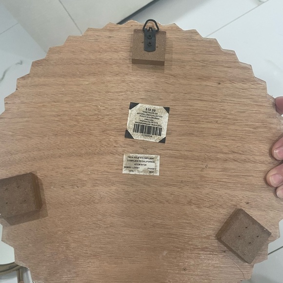 Boho Style Wall Home Decor Set - Cream and Brown - Picture 2 of 5